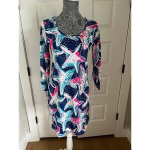 Lilly Pulitzer Starfish NWOT Dress & new necklace set